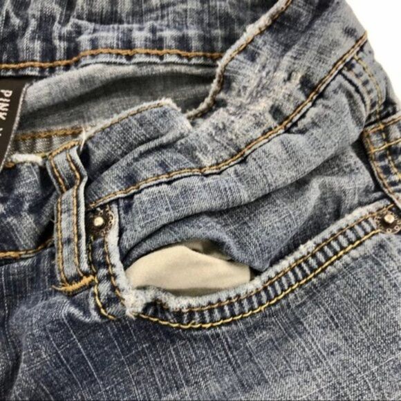 Buffalo Pink X Boot Cut Jeans exc cond sz 28 - Picture 5 of 7